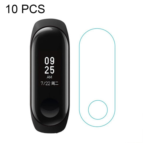 10 PCS Clear Screen Protector Protective Film Guard for Xiaomi Mi Band 3