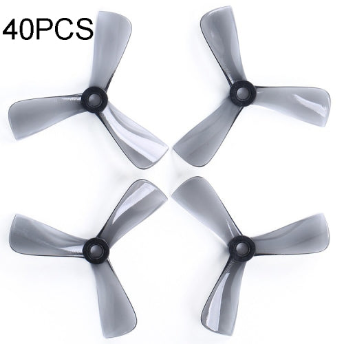 40PCS iFlight Cine 3040 3 inch 3-Blade FPV Freestyle Propeller for RC FPV Racing Freestyle Drones BumbleBee MegaBee Accessories (Grey)