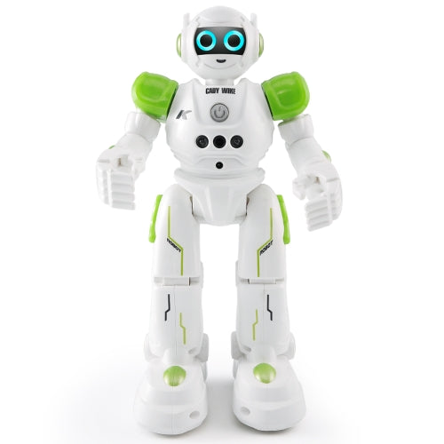 JJR/C R11 CADY WIKE Smart Touch Control Robot with LED Light, Support Waling / Sliding Mode (Green)