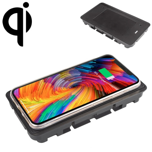 Car Qi Standard Wireless Charger 10W Quick Charging for BMW G20 / G21 / G28 2019-2020, Left Driving