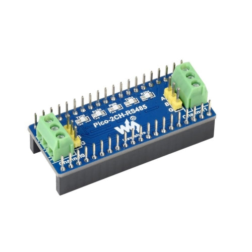 Waveshare 2-Channel RS485 Module for Raspberry Pi Pico, SP3485 Transceiver, UART To RS485