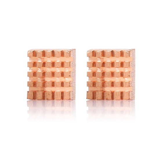 LDTR - WG0040 2 PCS Cooling Copper Heat Sink Electric Part