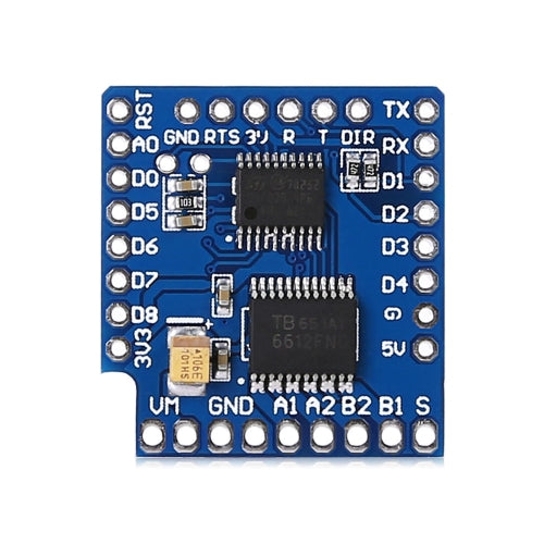 LDTR - WG0094 WAVGAT D1 Mini I2C Dual Motor Driver Shield for TB6612FNG ( 1A ) V1.0.0