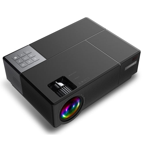 Cheerlux CL770 4000 Lumens 1920 x 1080P Full HD Smart Projector, Support HDMI x 2 / USB x 2 / VGA / AV (Black)