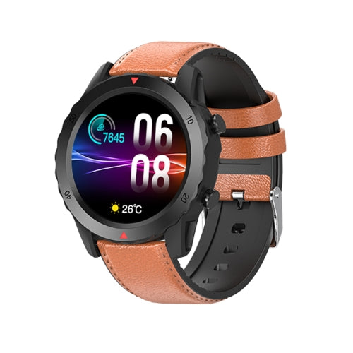 B5 1.28 inch Color Screen IP67 Waterproof Smart Bracelet, Support Sleep Monitor / Heart Rate Monitor / Blood Pressure Monitor(Brown)