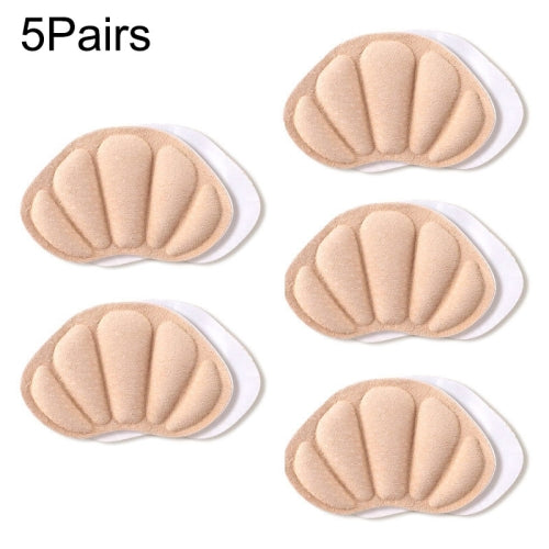 5 Pairs 065 Sneakers Soft Thicken Anti-abrasion Heel Protective Sticker, Size:L