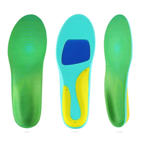 1 Pair 070 Sports Lightweight Shockproof Arch Of Foot Support Full Insole Shoe-pad, Size:L (260-265mm)