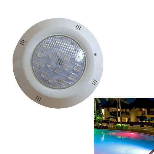 Swimming Pool ABS Wall Lamp LED Underwater Light, Power:18W(Red)