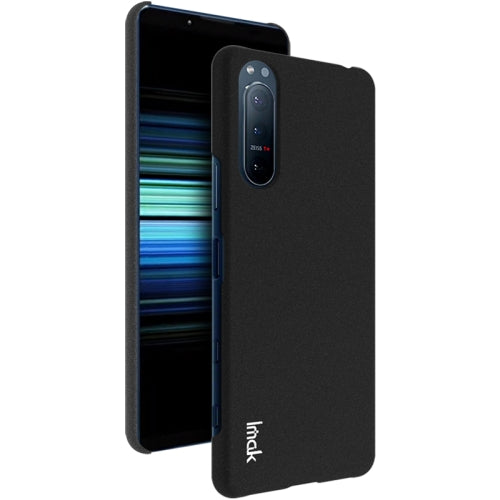 For Sony Xperia 5 II IMAK Full Coverage Cowboy Hard Case(Matte Black)