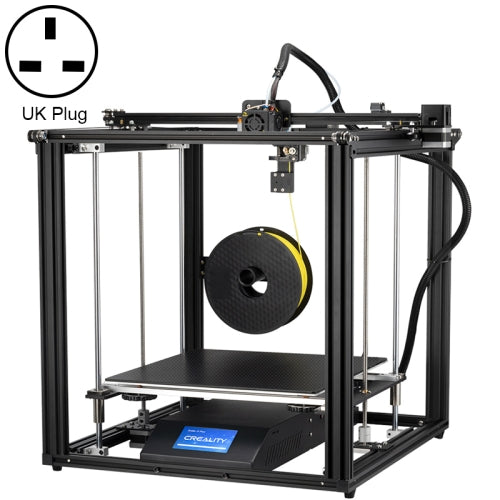 CREALITY Ender-5 Plus Auto Bed Leveling Filament End Sensor DIY 3D Printer, Print Size : 35 x 35 x 40cm, UK Plug