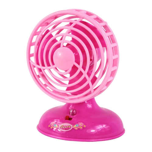 Mini Electric Fan Pretend Play Children Simulation Appliances Toys 3522