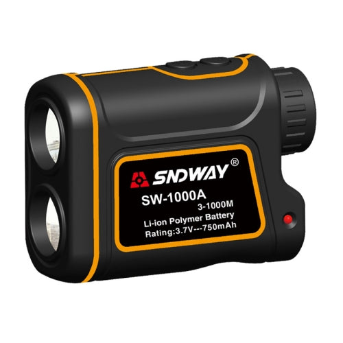 SNDWAY SW1000A Handheld Outdoor Waterproof Telescope Range Finder Distance Measurer, 1000m