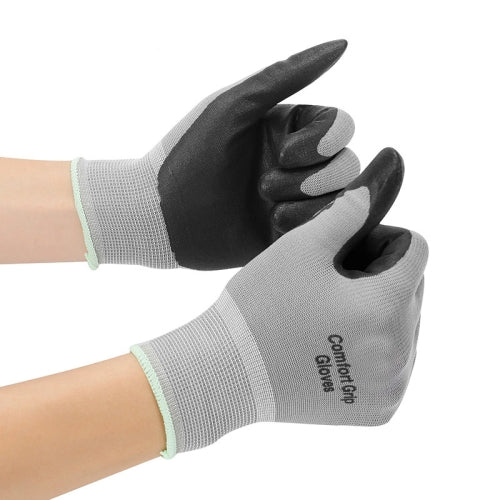 Comfortable Non-slip Wear-resistant Nitrile Rubber Electrician Working Gloves, Size: L