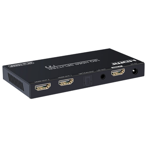 AIMOS AM-B12SA 1 In 2 Out 1x2 Multi-viewer HDMI 2.0 Splitter, US Plug