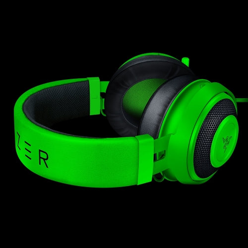 Razer Kraken Wired Athletic Head-mounted Gaming Headphone, Cable Length: 1.3m (Green)