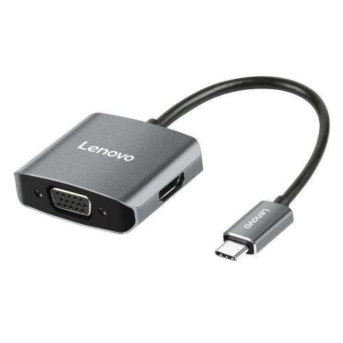 Original Lenovo C02 USB-C / Type-C to HDMI + VGA Converter