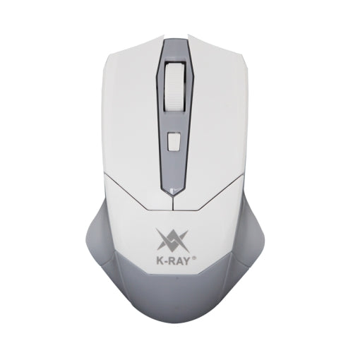 K-RAY M310 3D Non-slip Three Gear DPI Adjustable USB Wireless Mouse(White)