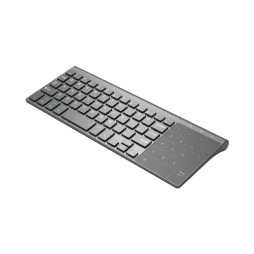 BKC136 58 Keys 2.4G Wireless Numeric Keypad (Grey)