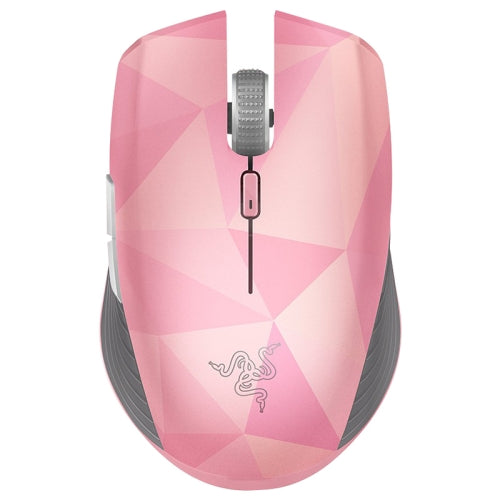 Razer Atheris 7200 DPI Optical 5-keys Programmable 2.4GHz Wireless + Bluetooth Mouse (Pink)