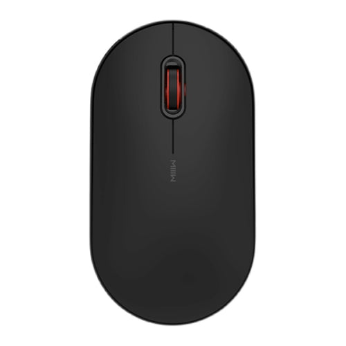 Original Xiaomi Youpin MIIIW MWPM01 Portable Bluetooth + 2.4GHz Dual Modes Wireless Mouse (Black)