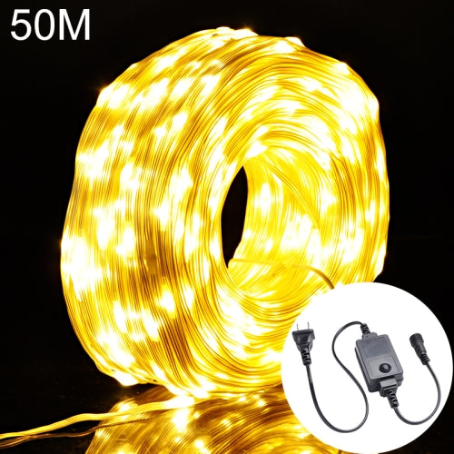 400 LEDs Waterproof Low Voltage LED Light Strip Decorative Light Bar with Controller, Length: 50m