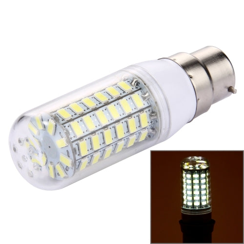 B22 5.5W 69 LEDs SMD 5730 LED Corn Light Bulb, AC 200-240V (White Light)