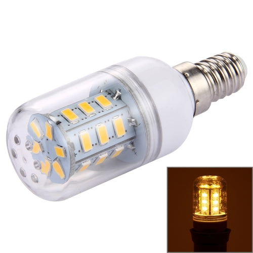 E14 2.5W 24 LEDs SMD 5730 LED Corn Light Bulb, AC 12-80V (Warm White)