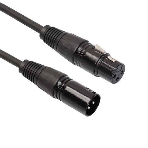 1.8m 3-Pin XLR Male to XLR Female MIC Shielded Cable Microphone Audio Cord