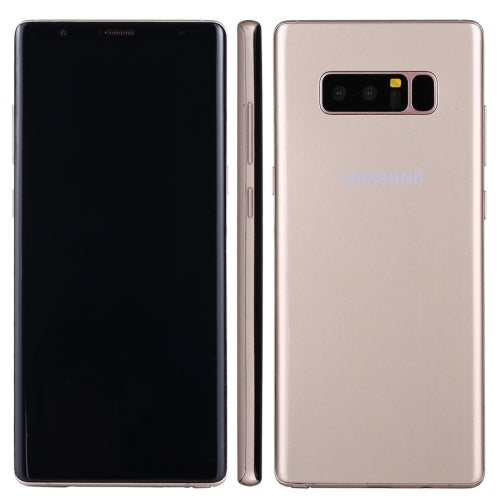 For Galaxy Note 8 Dark Screen Non-Working Fake Dummy Display Model(Gold)