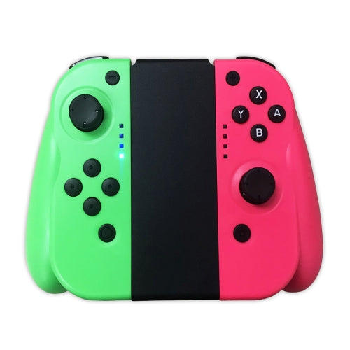 Left and Right Wireless Bluetooth Game Controller Gamepad for Switch Joy-Con(Green+Red)