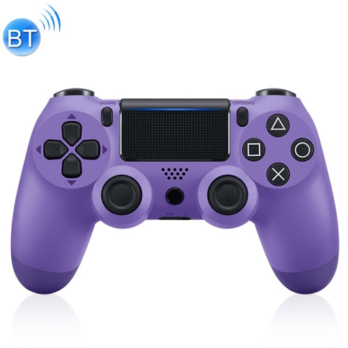 For PS4 Wireless Bluetooth Game Controller Gamepad with Light, US Version(Purple)