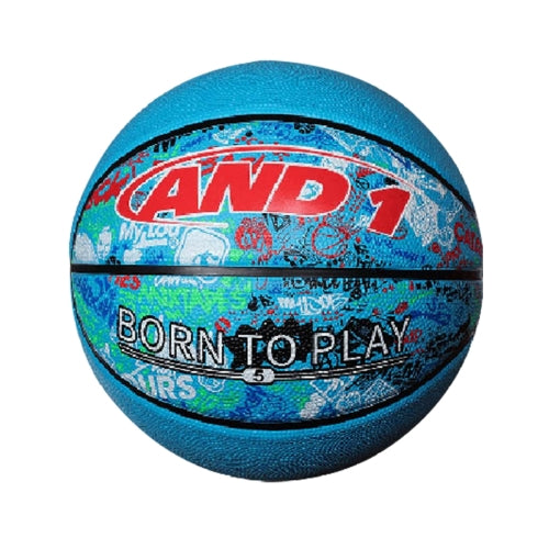 Original Xiaomi Youpin YD604GL712 AND1 Junior Rubber Basketball No. 5 Ball (Sky Blue)