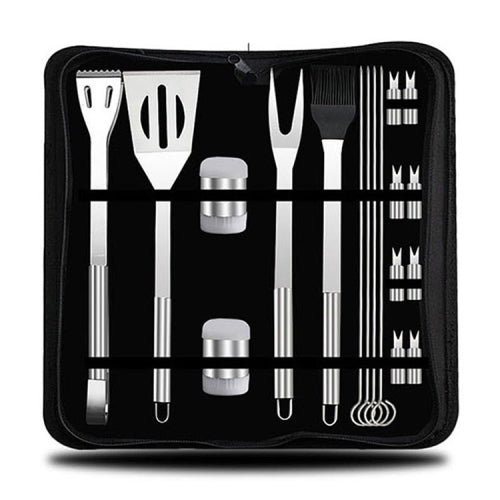 18 in 1 Outdoor Tableware Set Camping Barbecue Tableware Picnic Tool Set