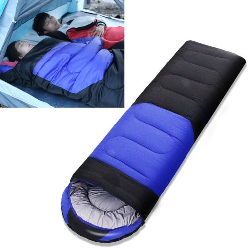 Outdoor Camping Sleeping Bag Splicing Indoor Cotton Sleeping Bed, Size: 210x80cm, Weight: 2.2kg (Blue)