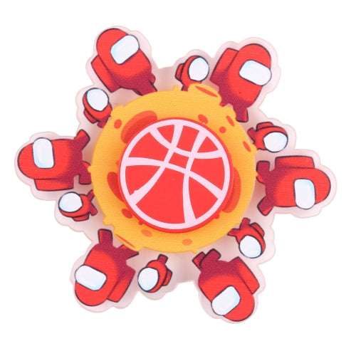 Fidget Spinner Toy Stress Reducer Anti-Anxiety Toy (Red)