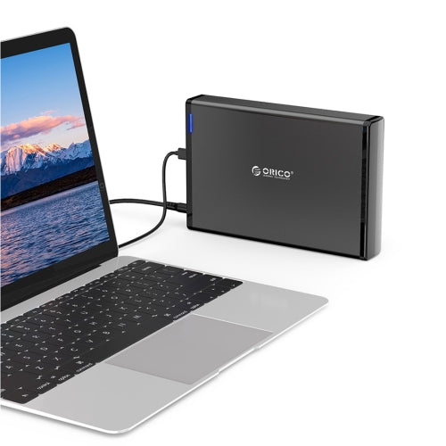 ORICO 7688C3 8TB 3.5 inch USB-C / Type-C Mobile HDD Enclosure with Detachable Base, Cable Length: 1m