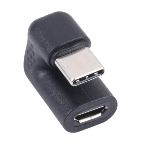 U-shaped USB-C / Type-C Male to Micro USB Female Adapter