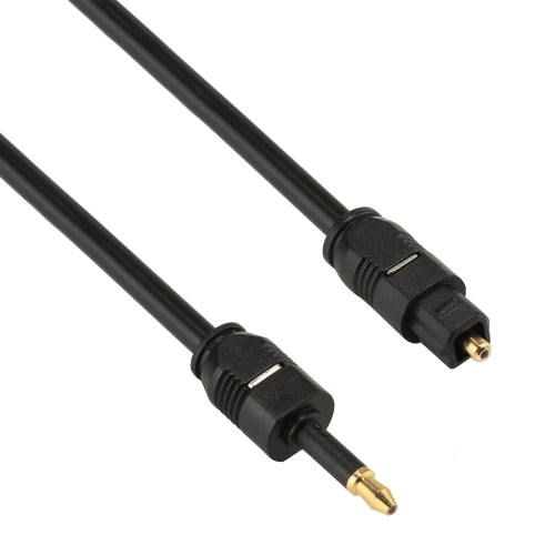 5m OD4.0mm Toslink Male to 3.5mm Mini Toslink Male Digital Optical Audio Cable