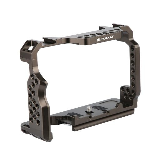 PULUZ Video Camera Cage Stabilizer for Sony A7 III & A7M3 / A7R3 & A7R III, without Handle(Bronze)