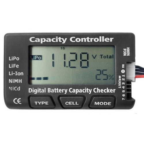 RC CellMeter-7 Digital Battery Capacity Checker LiPo LiFe Li-ion NiMH Nicd