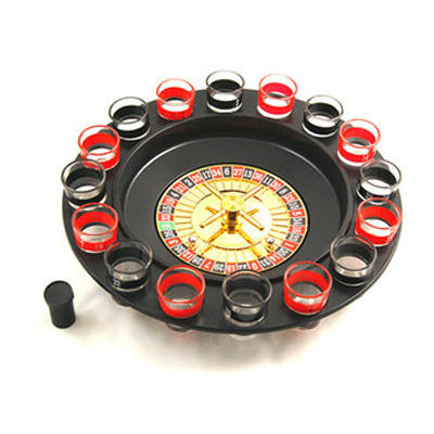 16 Shot Turntable Drinking Roulette Set