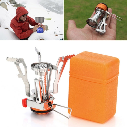 Outdoor Portable Ultra Mini Stainless Steel Gas Stove