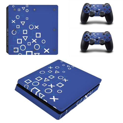 BY060025 Fashion Sticker Icon Protective Film for PS4 Slim