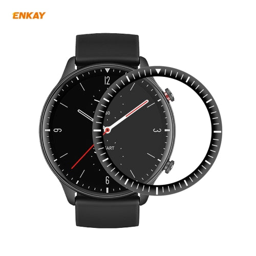 1 PCS For Amazfit GTR 2 ENKAY Hat-Prince 3D Full Screen Soft PC Edge + PMMA HD Screen Protector Film