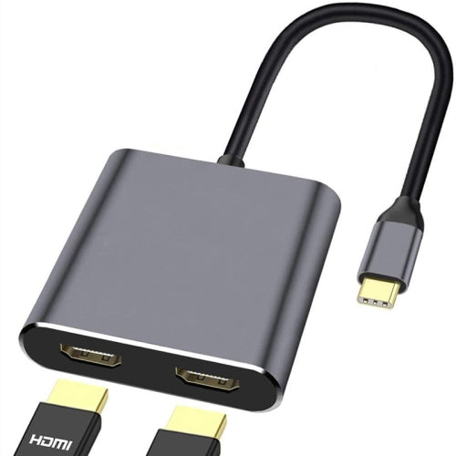 ZS-SGSHDMI USB-C / Type-C to Dual HDMI Adapter