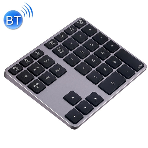 308BT Aluminum Alloy 35 Keys Bluetooth Wireless Numeric Keypad Digital Keyboard