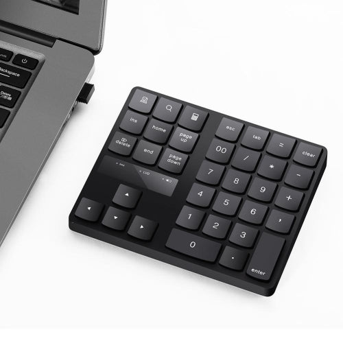 2.4G USB Wireless Numeric Keypad 35 Keys Charging Digital Keyboard Notebook Laptop Mini Numpad