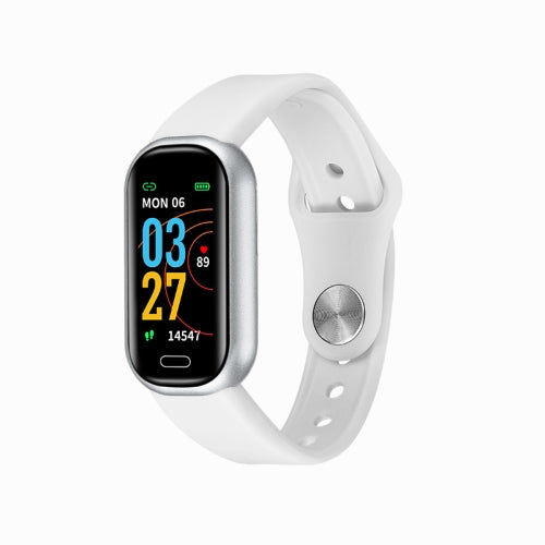 Y16 0.96inch Color Screen Smart Watch IP67 Waterproof,Support Bluetooth Call/Heart Rate Monitoring/Blood Pressure Monitoring/Sleep Monitoring(White)