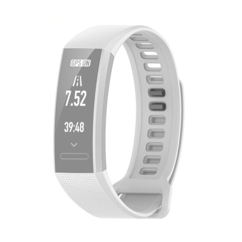 For Huawei Band 2 Pro / Band 2 / ERS-B19 / ERS-B29 Sports Bracelet Silicone Strap(White)