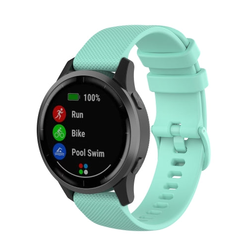 22mm For Huawei Watch GT2e GT2 46mm Silicone strap(Teal Green)